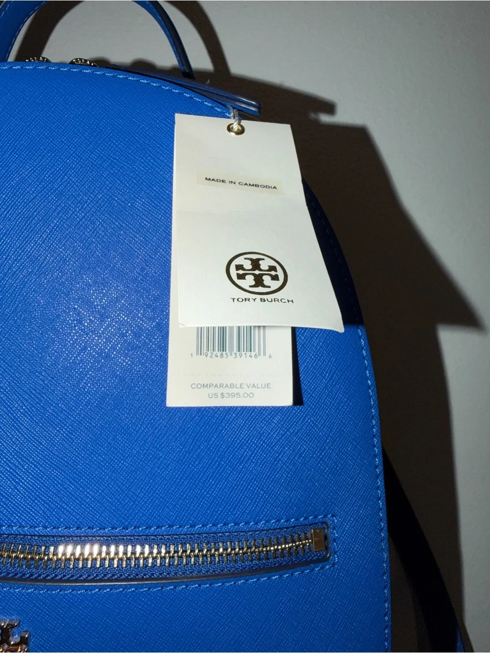 Tory Burch Emerson Medium Backpack - Blue